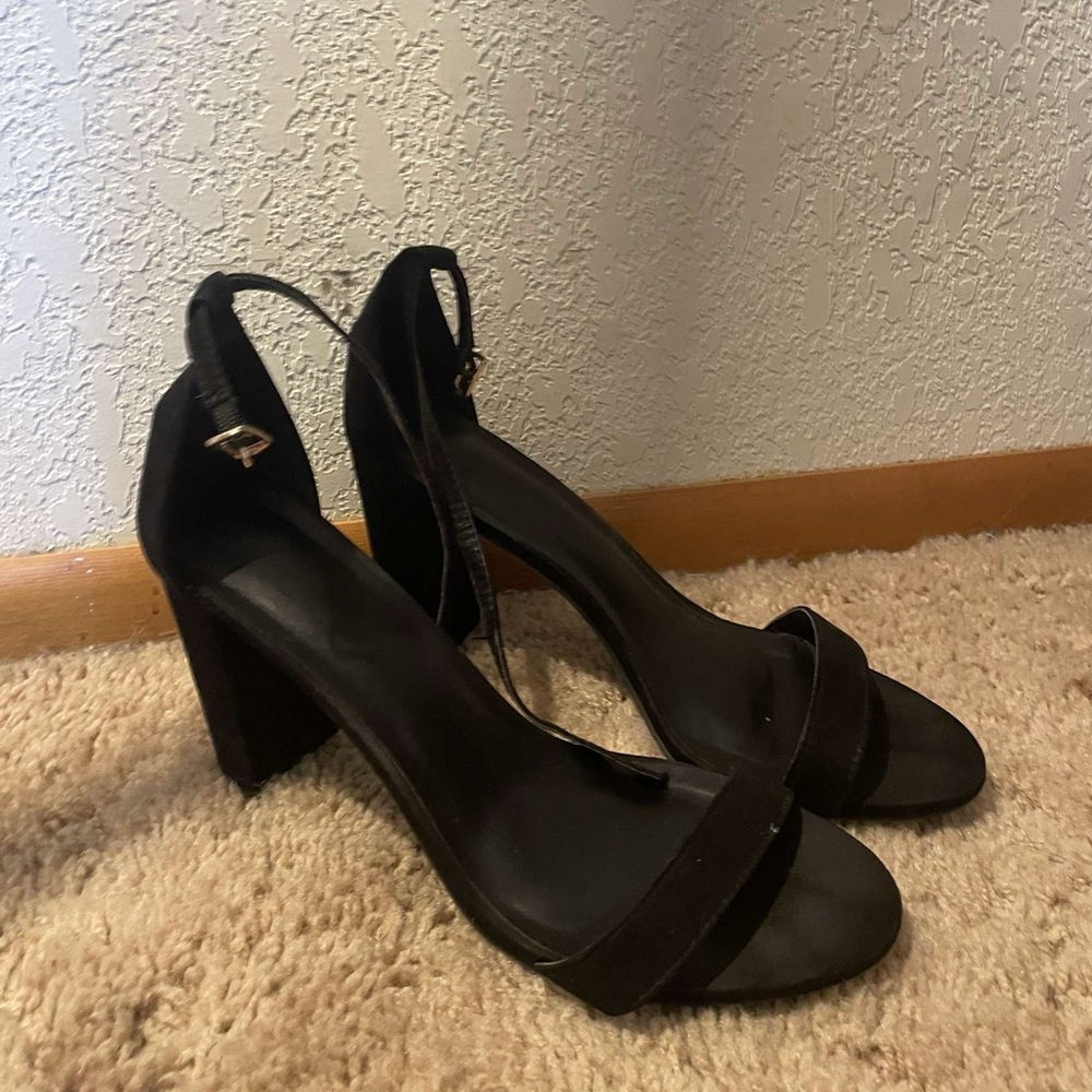 Black heels